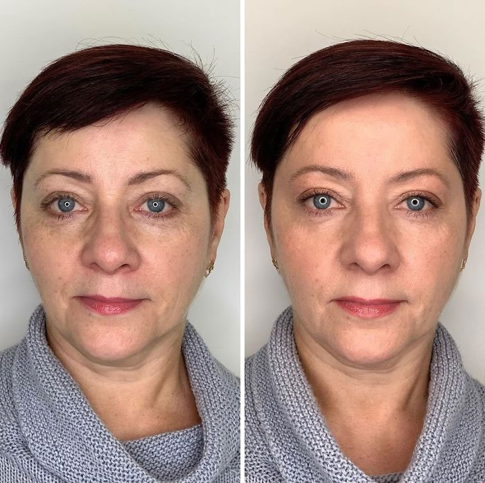 How Women Do Their Own Makeup Vs. How A Professional Does It (29 Pics) How Women Do Their Own Makeup Vs. How A Professional Does It (29 Pics)