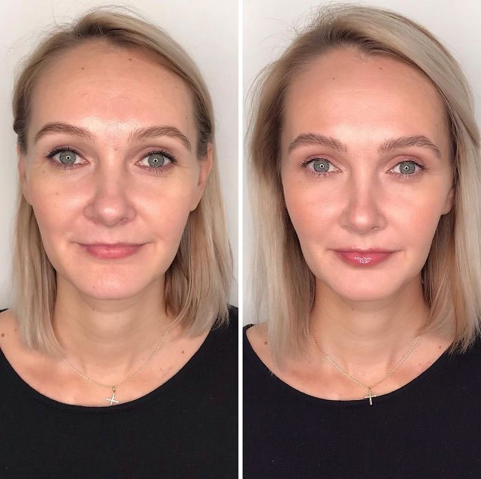 How Women Do Their Own Makeup Vs. How A Professional Does It (29 Pics) How Women Do Their Own Makeup Vs. How A Professional Does It (29 Pics)
