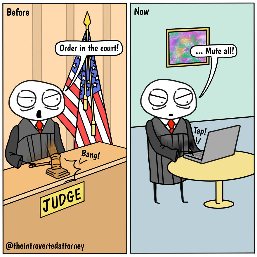 I Draw Funny Comics Based On My Experiences As A Lawyer