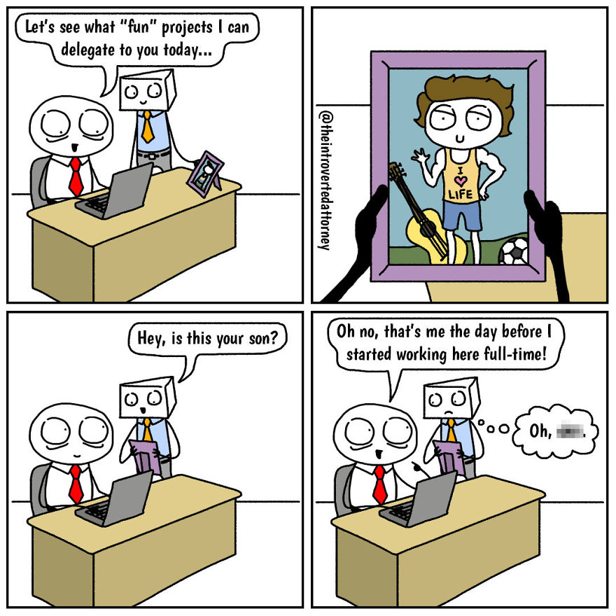 I Draw Funny Comics Based On My Experiences As A Lawyer