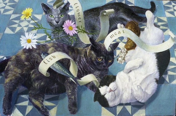 This Artist Captures The True Royalty Of Cats With His 11 Classical-Style Oil Paintings