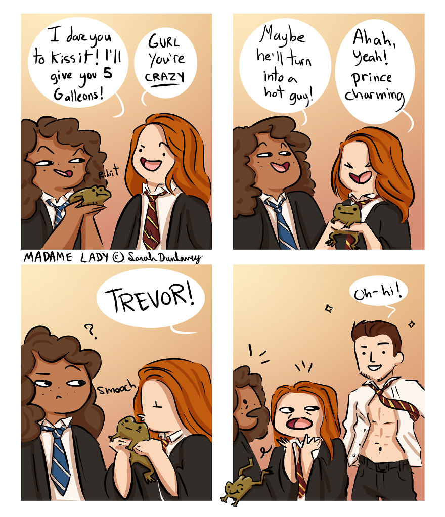 I Illustrate What Happens In Hogwarts When No One’s Watching (15 New Pics) I Illustrate What Happens In Hogwarts When No One’s Watching (15 New Pics)