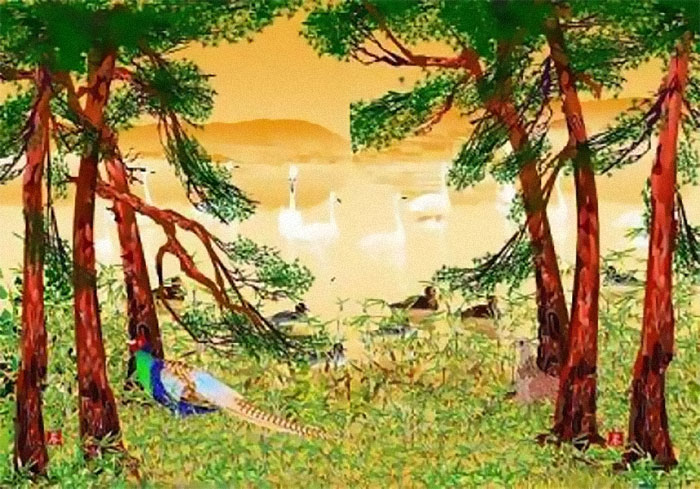 80-Year-Old Man Masters Excel To Create Amazing Paintings (19 Pics)