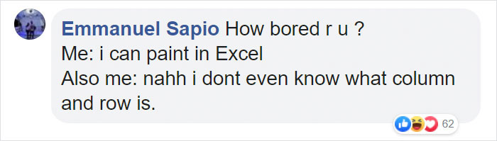 80-Year-Old Man Masters Excel To Create Amazing Paintings (19 Pics)