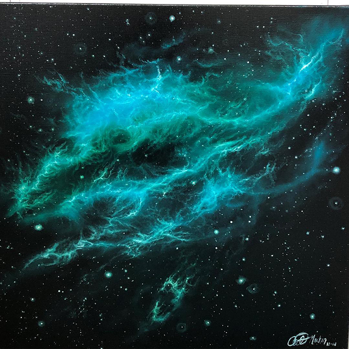 Artist Quits Desk Job To Create Mesmerizing Space Paintings, 4.5 Years Later, Her Portfolio Is Beautiful And Massive (39 Pics) Artist Quits Desk Job To Create Mesmerizing Space Paintings, 4.5 Years Later, Her Portfolio Is Beautiful And Massive (39 Pics)