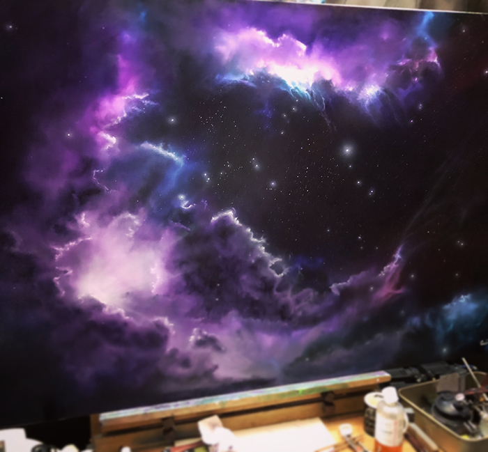 Artist Quits Desk Job To Create Mesmerizing Space Paintings, 4.5 Years Later, Her Portfolio Is Beautiful And Massive (39 Pics) Artist Quits Desk Job To Create Mesmerizing Space Paintings, 4.5 Years Later, Her Portfolio Is Beautiful And Massive (39 Pics)
