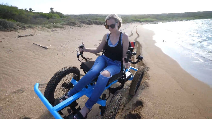 Man Designs An Off-Road &#8220;Wheelchair&#8221; So That His Wife Can Go Places She Never Imagined, It&#8217;s Now Up For Mass-Production