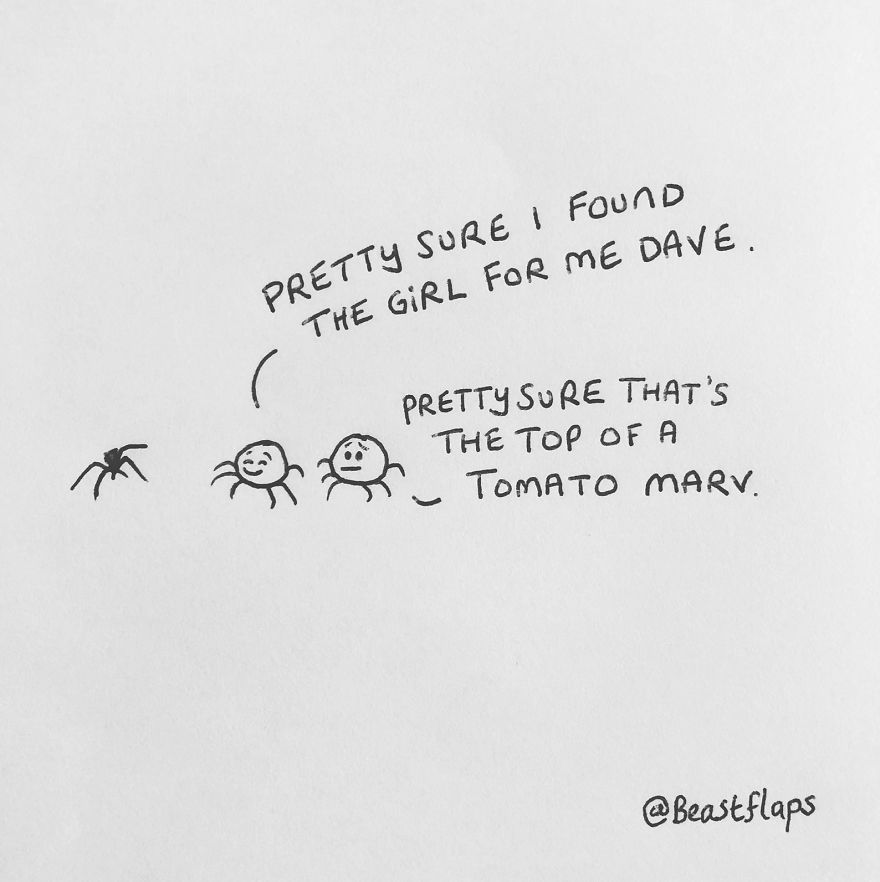 I Create Simple Doodles To Tell Short, Funny Stories (35 Pics)