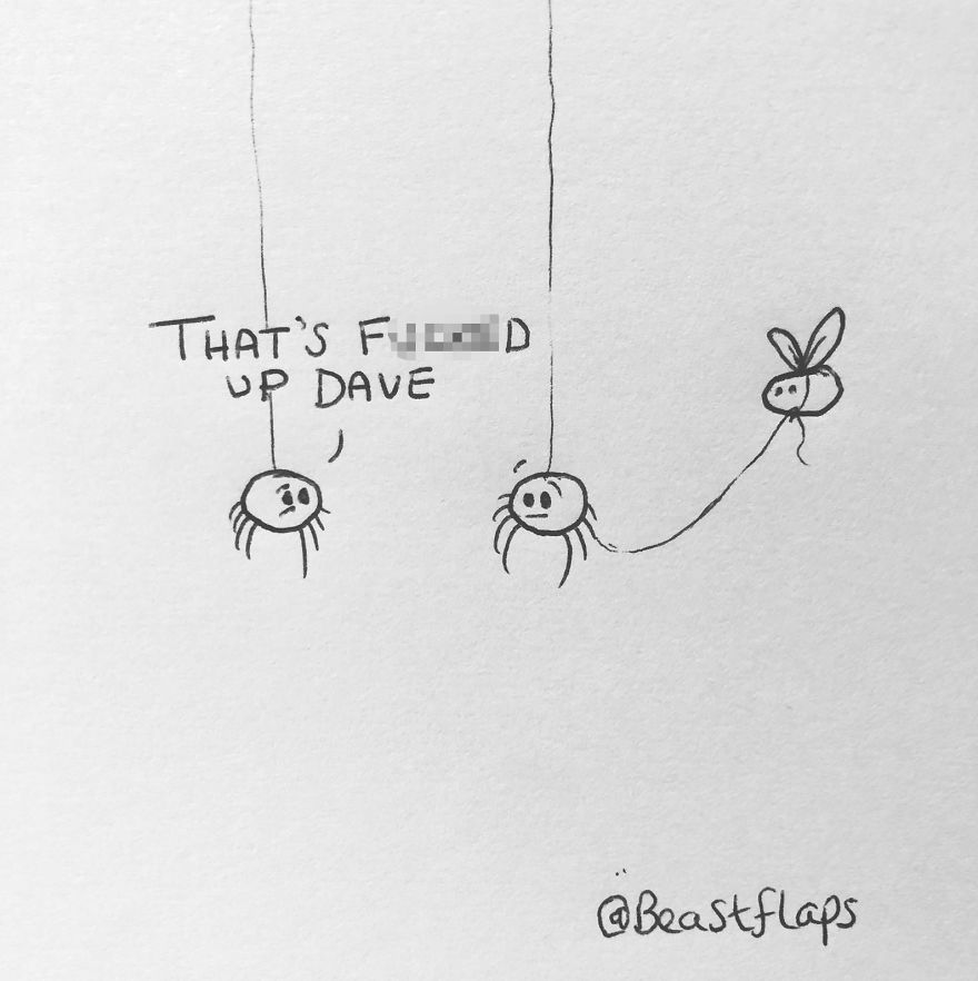I Create Simple Doodles To Tell Short, Funny Stories (35 Pics)