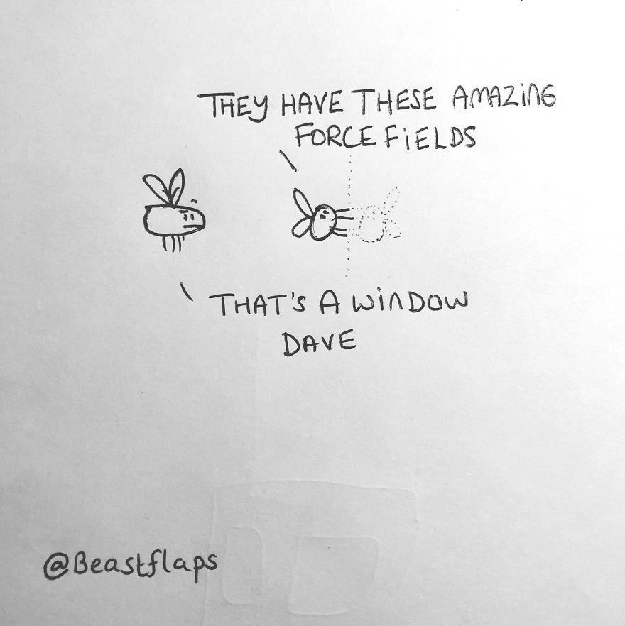 I Create Simple Doodles To Tell Short, Funny Stories (35 Pics)