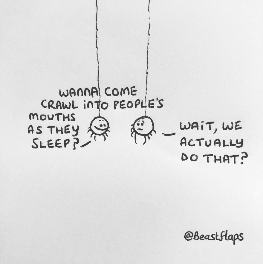 I Create Simple Doodles To Tell Short, Funny Stories (35 Pics)