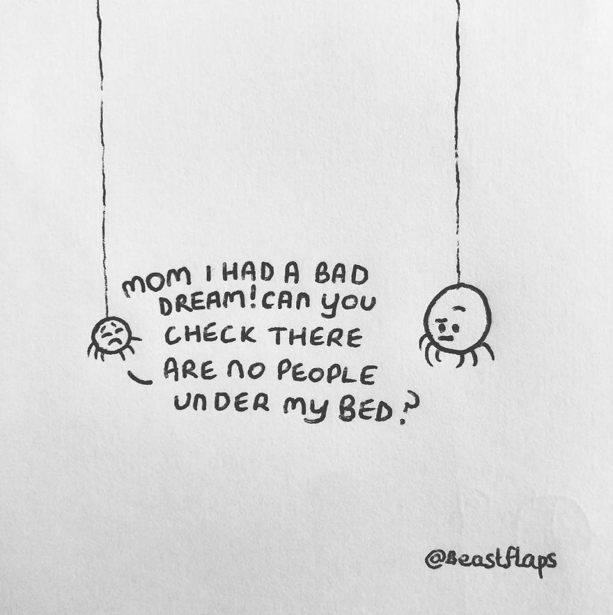 I Create Simple Doodles To Tell Short, Funny Stories (35 Pics)