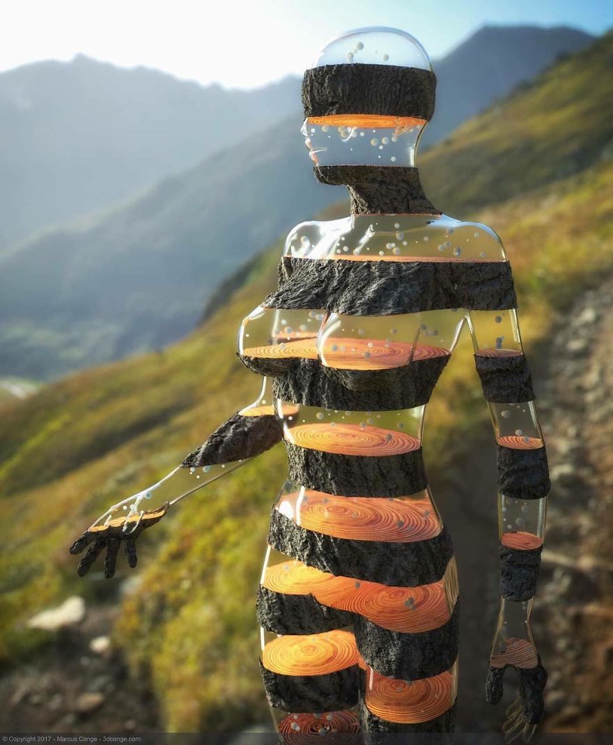 86 Bizarre Surrealistic 3D Human Sculptures By Marcus Conge 86 Bizarre Surrealistic 3D Human Sculptures By Marcus Conge