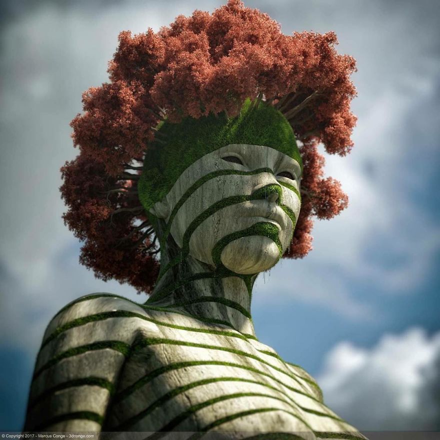 86 Bizarre Surrealistic 3D Human Sculptures By Marcus Conge 86 Bizarre Surrealistic 3D Human Sculptures By Marcus Conge