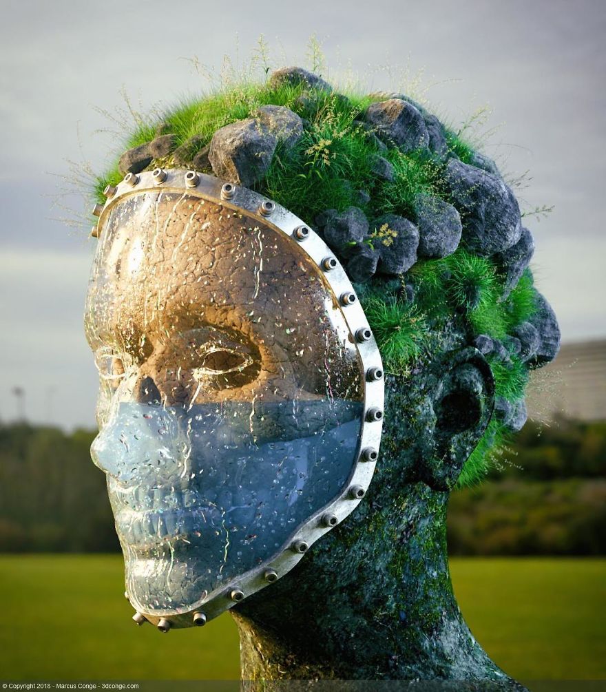 86 Bizarre Surrealistic 3D Human Sculptures By Marcus Conge 86 Bizarre Surrealistic 3D Human Sculptures By Marcus Conge