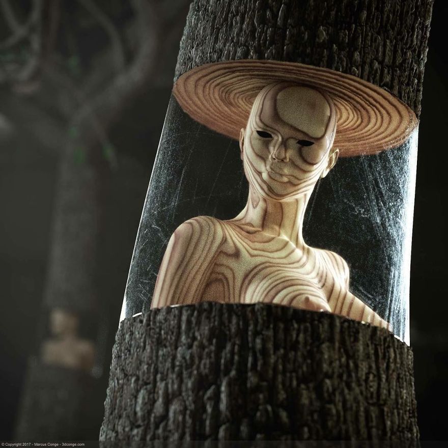 86 Bizarre Surrealistic 3D Human Sculptures By Marcus Conge 86 Bizarre Surrealistic 3D Human Sculptures By Marcus Conge