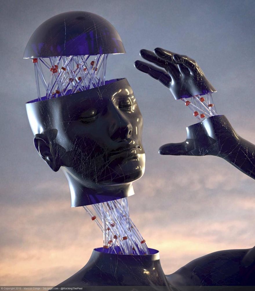 86 Bizarre Surrealistic 3D Human Sculptures By Marcus Conge 86 Bizarre Surrealistic 3D Human Sculptures By Marcus Conge