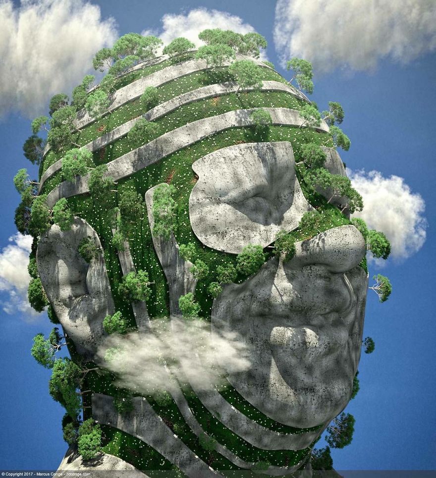 86 Bizarre Surrealistic 3D Human Sculptures By Marcus Conge 86 Bizarre Surrealistic 3D Human Sculptures By Marcus Conge