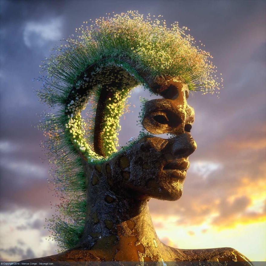 86 Bizarre Surrealistic 3D Human Sculptures By Marcus Conge 86 Bizarre Surrealistic 3D Human Sculptures By Marcus Conge