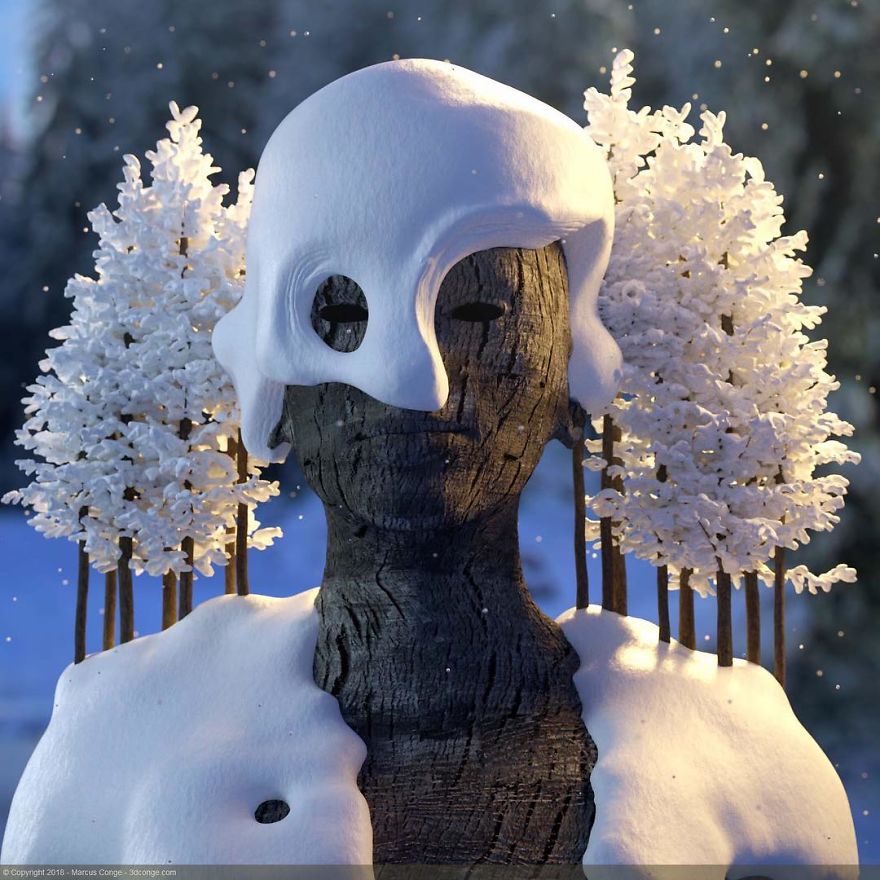 86 Bizarre Surrealistic 3D Human Sculptures By Marcus Conge 86 Bizarre Surrealistic 3D Human Sculptures By Marcus Conge