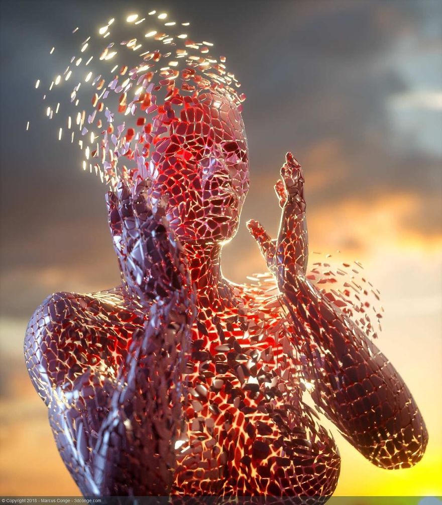 86 Bizarre Surrealistic 3D Human Sculptures By Marcus Conge 86 Bizarre Surrealistic 3D Human Sculptures By Marcus Conge