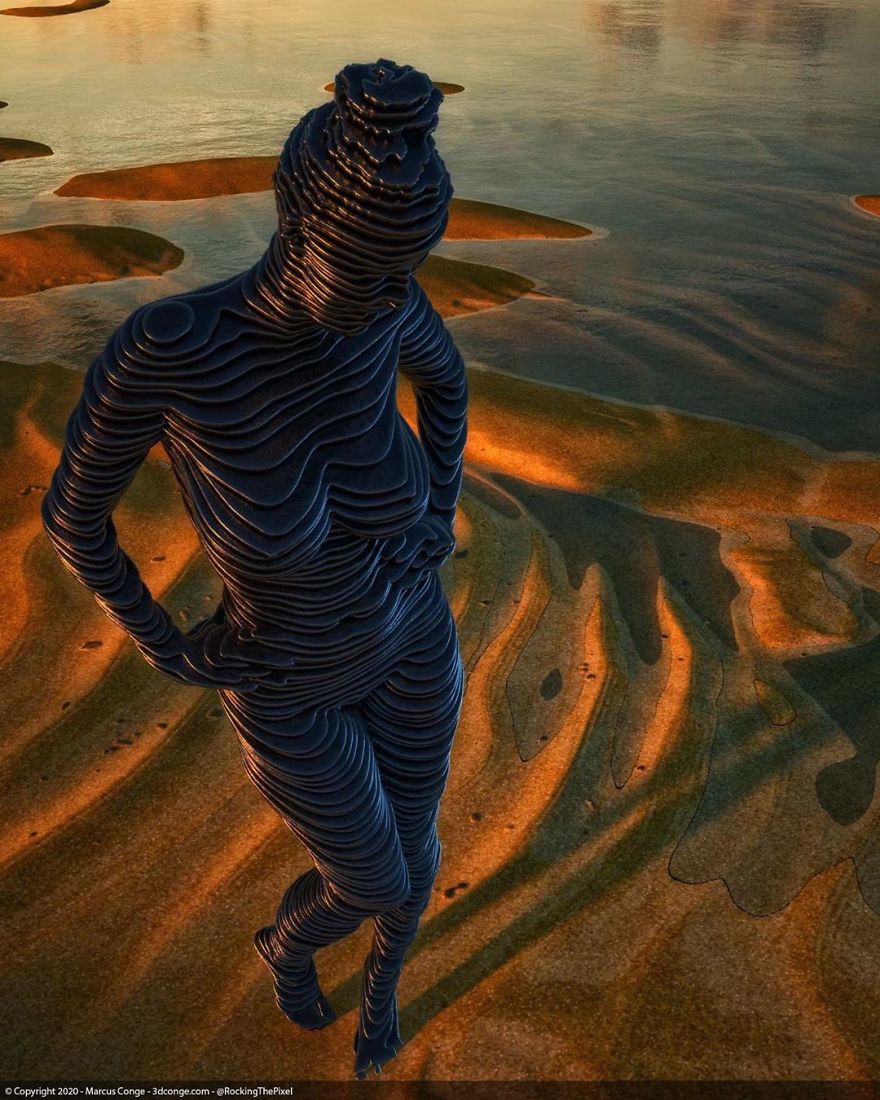 86 Bizarre Surrealistic 3D Human Sculptures By Marcus Conge 86 Bizarre Surrealistic 3D Human Sculptures By Marcus Conge