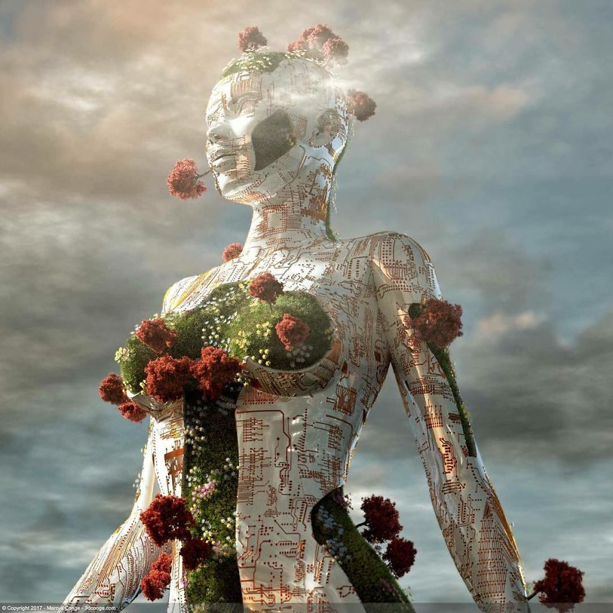 86 Bizarre Surrealistic 3D Human Sculptures By Marcus Conge 86 Bizarre Surrealistic 3D Human Sculptures By Marcus Conge