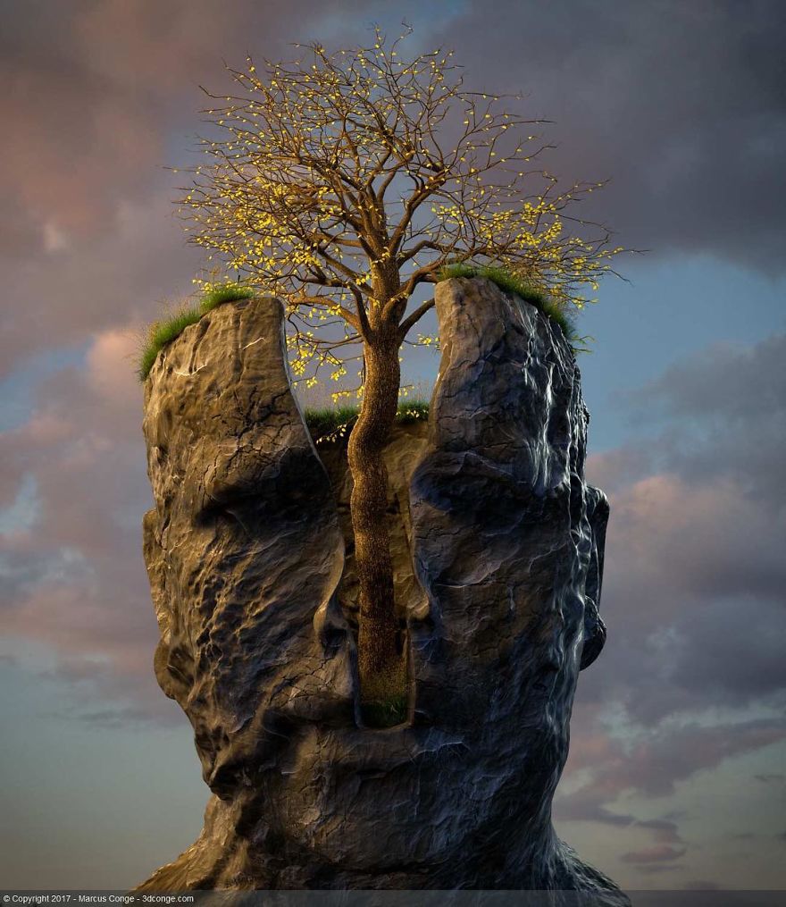 86 Bizarre Surrealistic 3D Human Sculptures By Marcus Conge 86 Bizarre Surrealistic 3D Human Sculptures By Marcus Conge