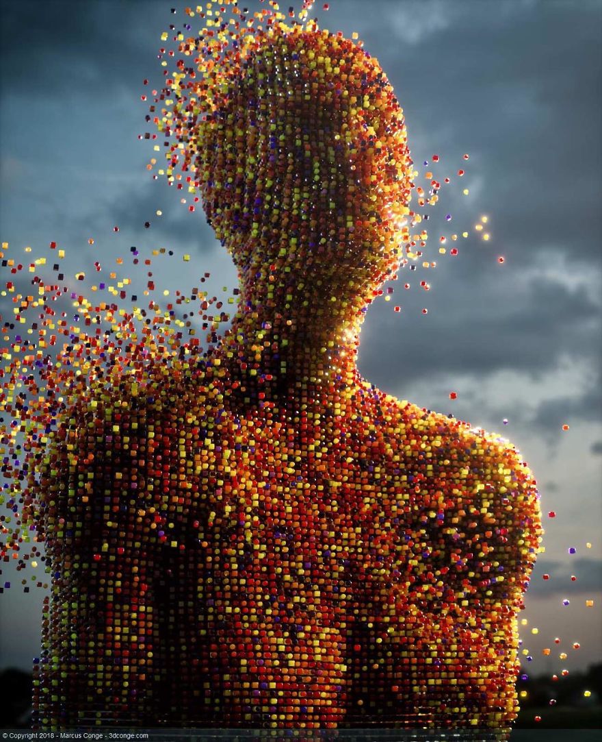 86 Bizarre Surrealistic 3D Human Sculptures By Marcus Conge 86 Bizarre Surrealistic 3D Human Sculptures By Marcus Conge