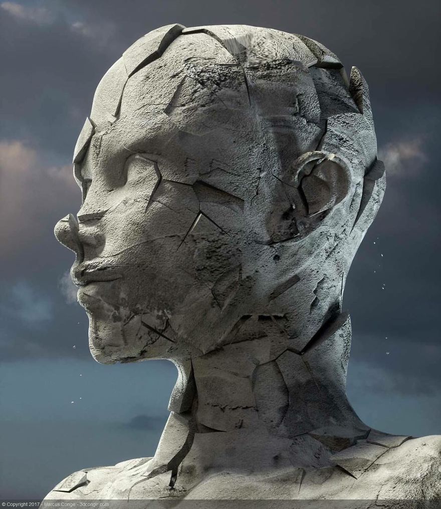 86 Bizarre Surrealistic 3D Human Sculptures By Marcus Conge 86 Bizarre Surrealistic 3D Human Sculptures By Marcus Conge