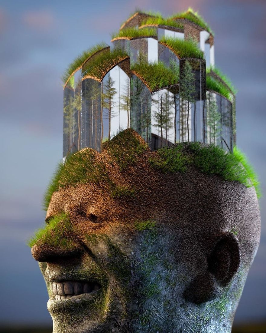 86 Bizarre Surrealistic 3D Human Sculptures By Marcus Conge 86 Bizarre Surrealistic 3D Human Sculptures By Marcus Conge