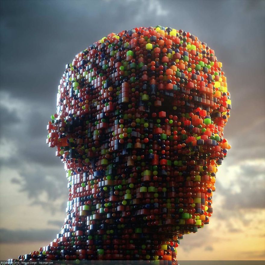 86 Bizarre Surrealistic 3D Human Sculptures By Marcus Conge 86 Bizarre Surrealistic 3D Human Sculptures By Marcus Conge