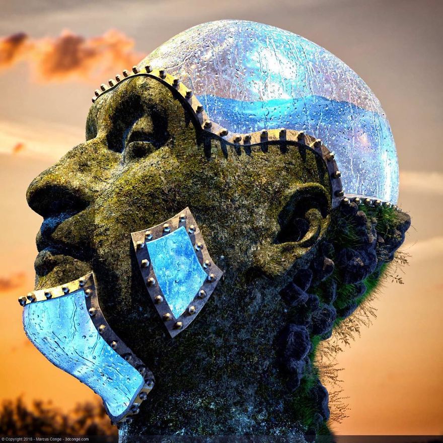 86 Bizarre Surrealistic 3D Human Sculptures By Marcus Conge 86 Bizarre Surrealistic 3D Human Sculptures By Marcus Conge