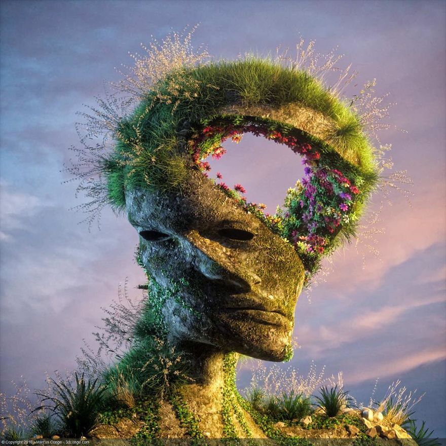 86 Bizarre Surrealistic 3D Human Sculptures By Marcus Conge 86 Bizarre Surrealistic 3D Human Sculptures By Marcus Conge