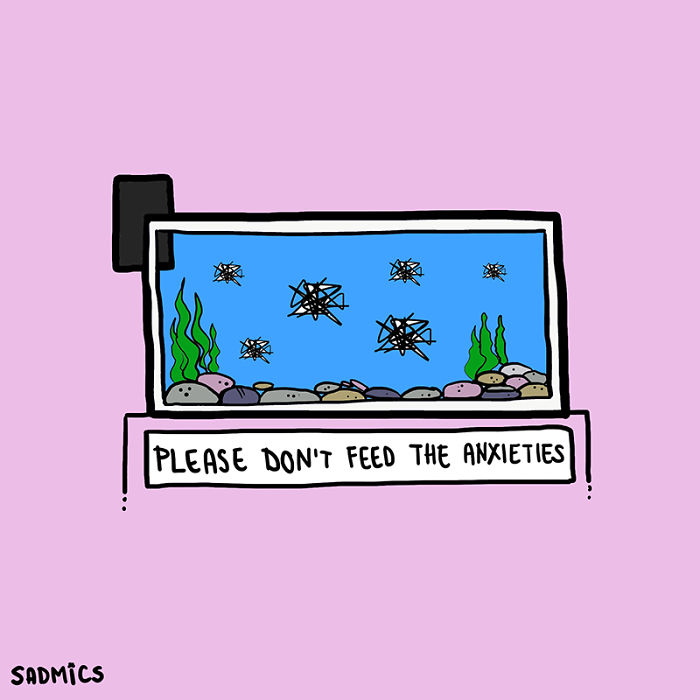 I Illustrate The Issues I Run Into Because Of My Anxiety (55 Pics) I Illustrate The Issues I Run Into Because Of My Anxiety (55 Pics)