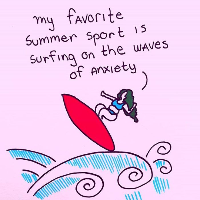 I Illustrate The Issues I Run Into Because Of My Anxiety (55 Pics) I Illustrate The Issues I Run Into Because Of My Anxiety (55 Pics)