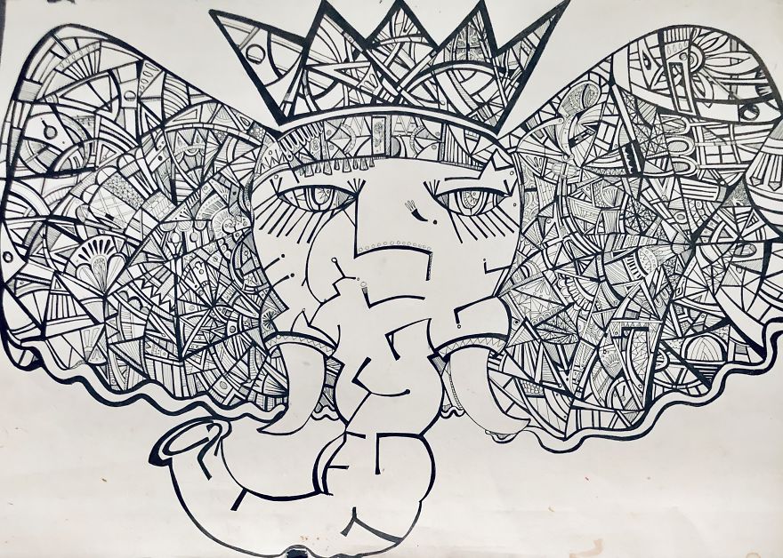 Artwork I Made With Pilot G2 Pens Artwork I Made With Pilot G2 Pens