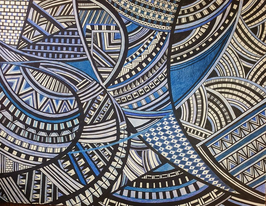 I Create Patterns Of Using Geometrical Shapes I Create Patterns Of Using Geometrical Shapes