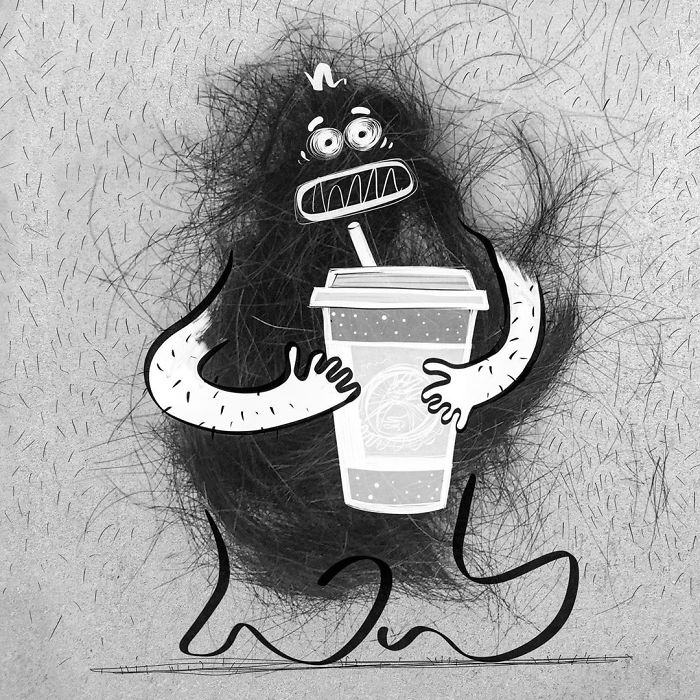 My Literally “Hairy” Illustrations About Quarantine Struggles (34 Pics) My Literally “Hairy” Illustrations About Quarantine Struggles (34 Pics)