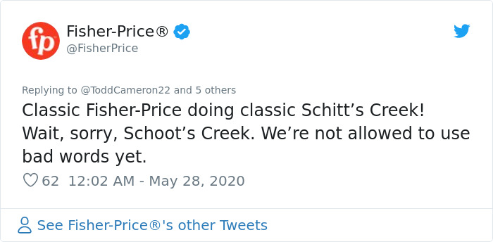 How Dan Levy, Annie Murphy, And Schitt’s Creek Made My ‘A Little Bit Alexis’/Fisher Price Tribute Go Viral How Dan Levy, Annie Murphy, And Schitt’s Creek Made My ‘A Little Bit Alexis’/Fisher Price Tribute Go Viral