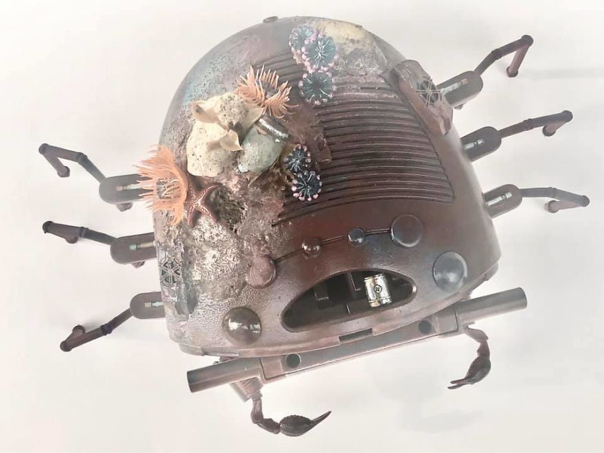 I Make Sci-Fi Sculptures From Toys And More I Make Sci-Fi Sculptures From Toys And More