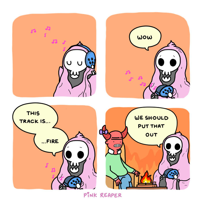 My Wholesome Webcomic About The Grim Reaper Who Is Actually Nice (17 New Pics) My Wholesome Webcomic About The Grim Reaper Who Is Actually Nice (17 New Pics)