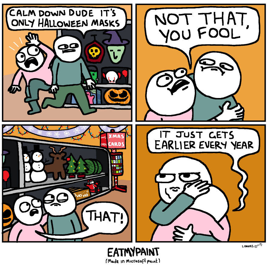 I Made 30 New Comics That Involve Dark And Quirky Humor I Made 30 New Comics That Involve Dark And Quirky Humor