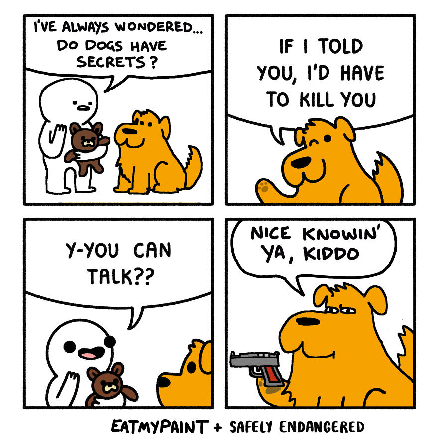 I Made 30 New Comics That Involve Dark And Quirky Humor I Made 30 New Comics That Involve Dark And Quirky Humor