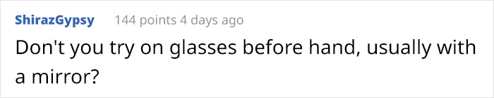 Choosing Beggar Insults Glasses Shop Owner By Leaving A 1-Star Review After Receiving Free Glasses, He Tells His Side Of The Story Choosing Beggar Insults Glasses Shop Owner By Leaving A 1-Star Review After Receiving Free Glasses, He Tells His Side Of The Story