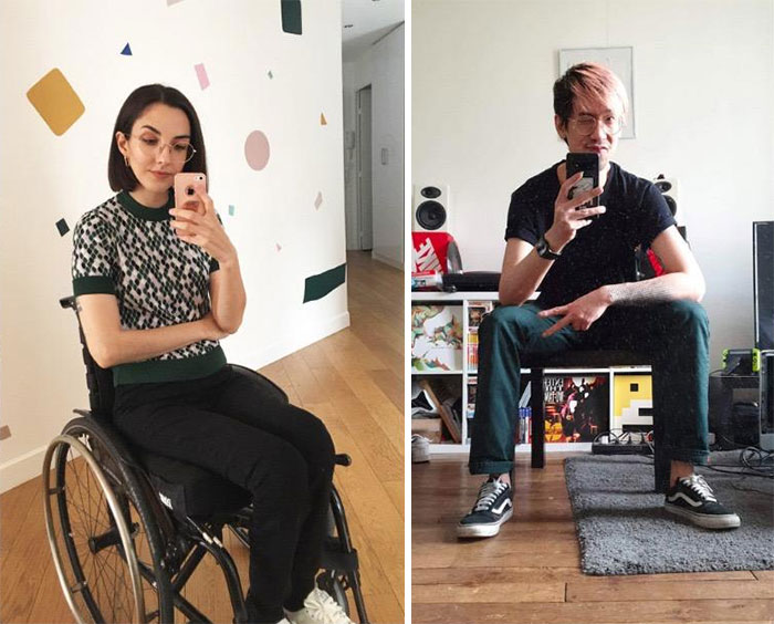 Couple Match On A Dating App And Spend The Lockdown Matching Outfits For Their First Date, And It Finally Happens Couple Match On A Dating App And Spend The Lockdown Matching Outfits For Their First Date, And It Finally Happens