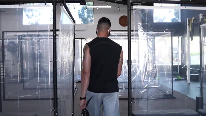 This California Gym Built Ten Feet Individual Pods For Working Out And People Have Mixed Feelings About It This California Gym Built Ten Feet Individual Pods For Working Out And People Have Mixed Feelings About It