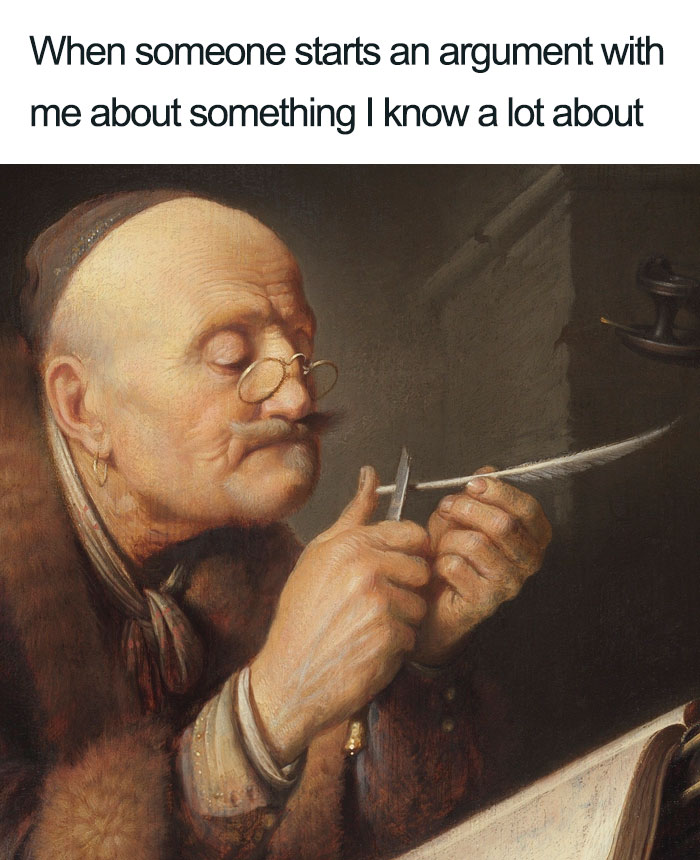 50 Classic Art Memes That Prove Nothing Has Changed In 100s Of Years (New Pics)