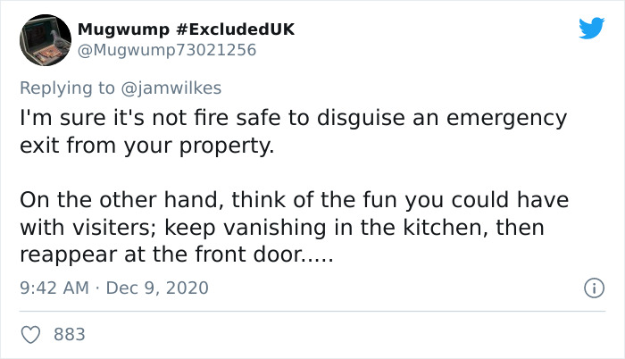 Man Finds A Secret Doorway With Stairs Hidden In Kitchen Cupboard During An Apartment Viewing And People Online Are Creeped Out Man Finds A Secret Doorway With Stairs Hidden In Kitchen Cupboard During An Apartment Viewing And People Online Are Creeped Out