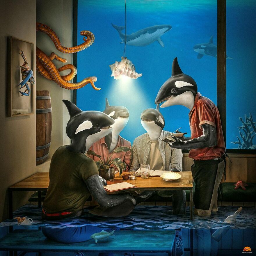 Here Are 66 Surreal Photoshops That Combine Completely Different Objects Here Are 66 Surreal Photoshops That Combine Completely Different Objects